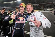 Am Start waren unter anderem die Formel-1-Weltmeister Michael Schumacher und Sebastian Vettel. Foto: VW/Auto-Reporter.NET